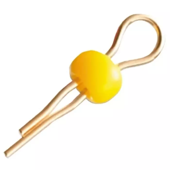 Mac8 Yellow Terminal Post, LC-3-G YELLOW (Pack of 100)
