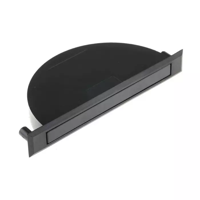 Southco Black Aluminium Stainless Steel Drawer Handle 29.5 mm Height 141 mm Length, 67-45