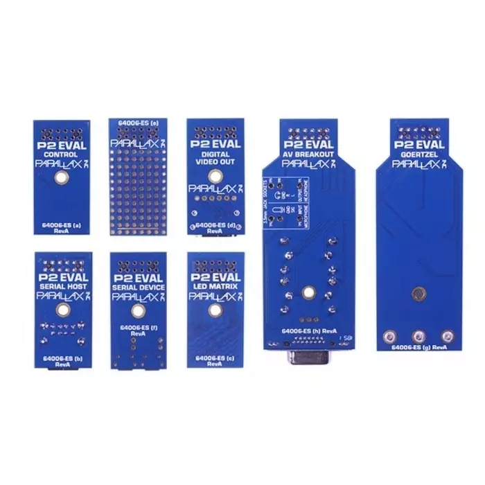 Parallax Inc P2-ES Eval Board Accessory Set Accessory Evaluation Board, 64006-ES