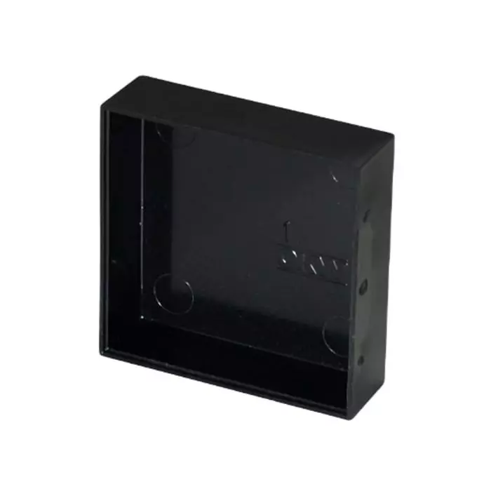 OKW Black PF Potting Box50.15x50.15x15.1 mm, A8050160
