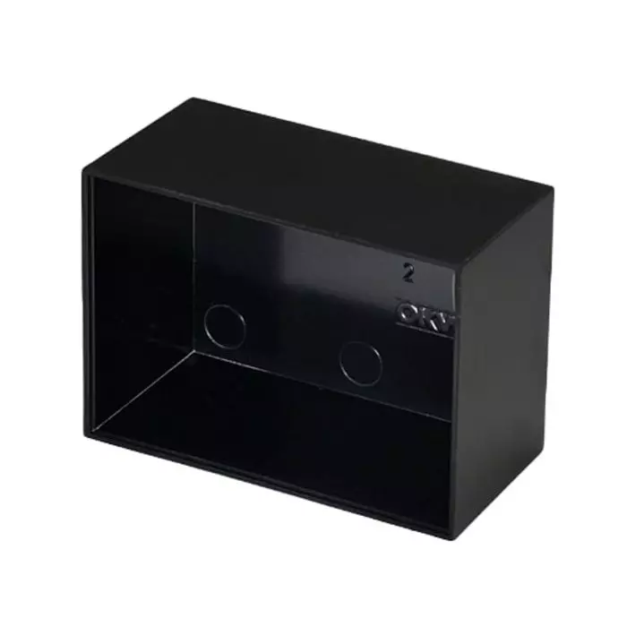 OKW Black PF Potting Box70.6x50.4x20 mm, A8070350