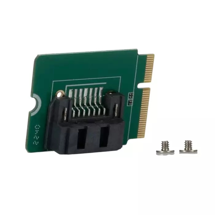 Okdo M.2 E Key to SATA Breakout Board for ROCK Single Board Computer, RA013