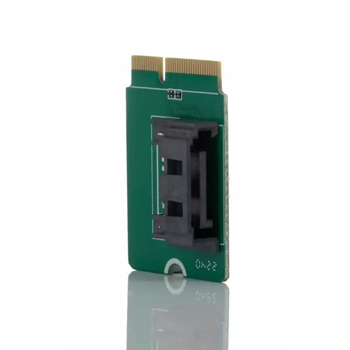 Okdo M.2 E Key to SATA Breakout Board for ROCK Single Board Computer, RA013
