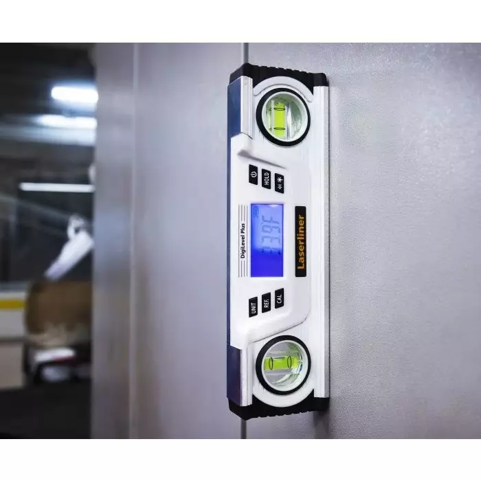 Laserliner 240 mm Magnetic LCD Inclinometer User Calibrated, 081.249A