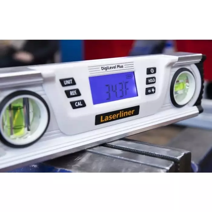 Laserliner 240 mm Magnetic LCD Inclinometer User Calibrated, 081.249A