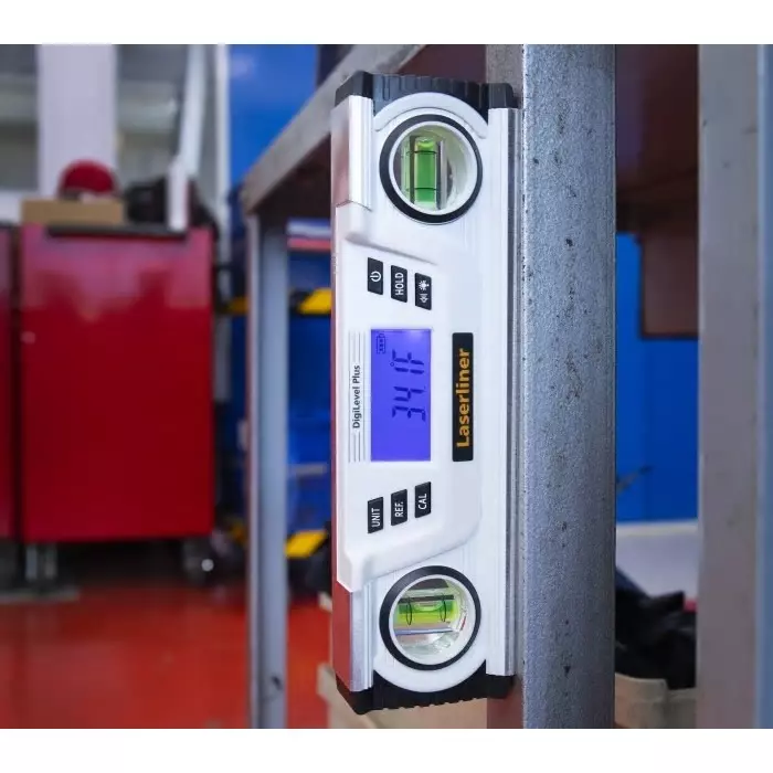 Laserliner 240 mm Magnetic LCD Inclinometer User Calibrated, 081.249A