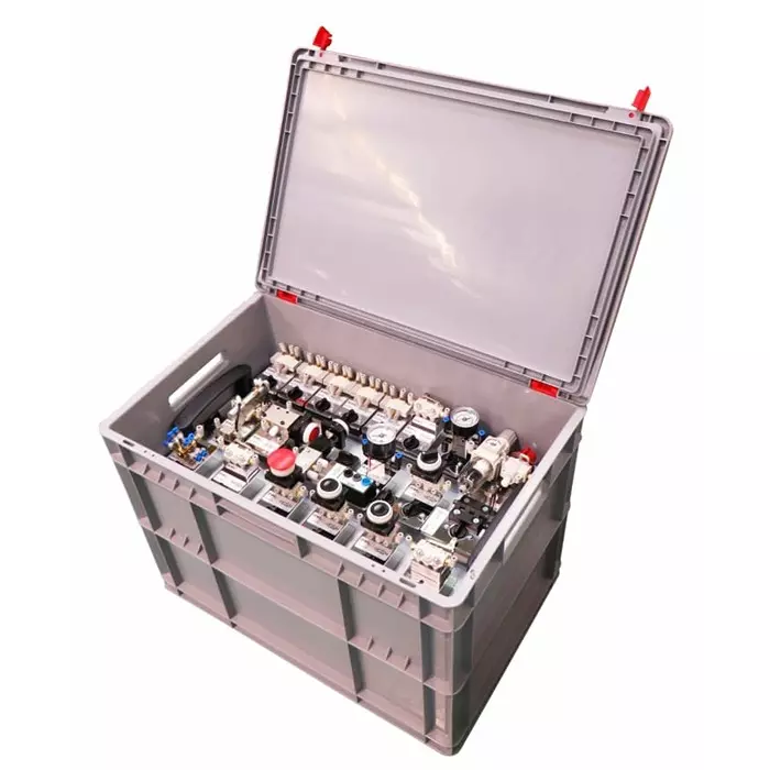 SMC FR Pneumatics Industrial Training System, Pneutrainer-PNEU-402, SAI4-2282
