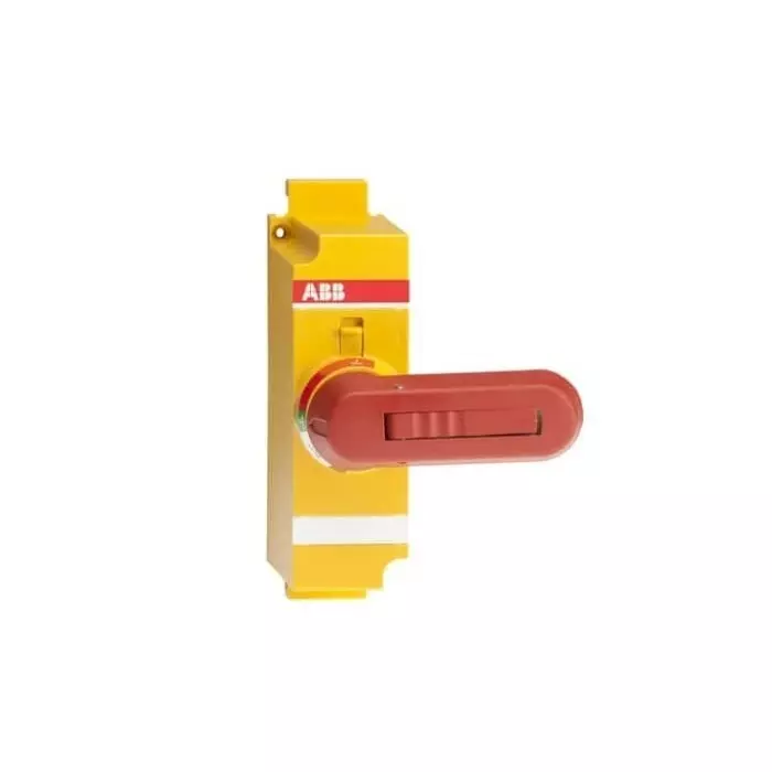 ABB Red/Yellow Rotary Handle, OS Series, 1SCA022778R6500
