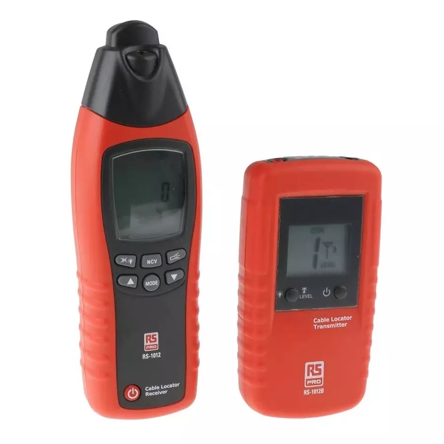 RS Pro Cable Tracer Kit, Cable Detection Depth 2m CAT III 300 V, Maximum Safe Working Voltage 400V