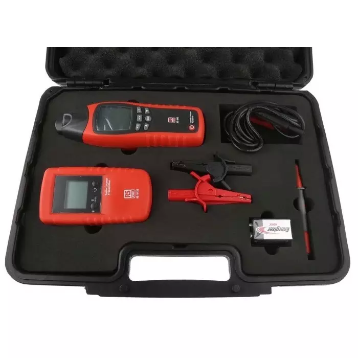 RS Pro Cable Tracer Kit, Cable Detection Depth 2m CAT III 300 V, Maximum Safe Working Voltage 400V