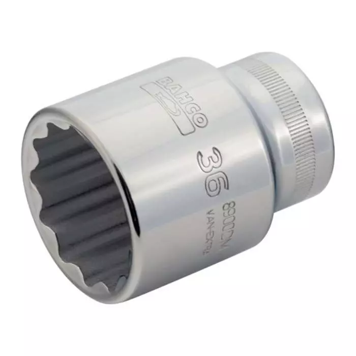 Bahco Bit Socket Set Square Imperial 3/4 inch, 8900DM-52