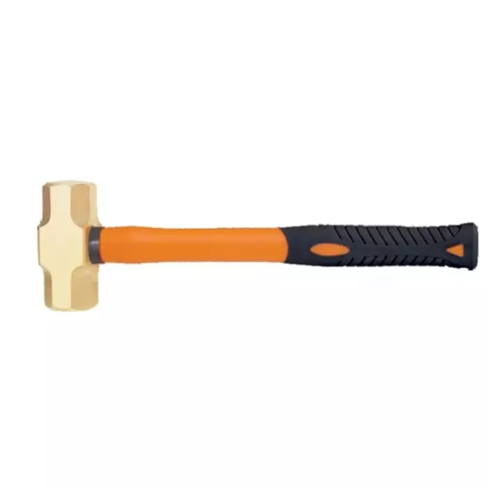 Bahco Aluminium Bronze Sledge Hammer 836 mm 4.5 Kg with Fibreglass Handle, NS502-4500-FB
