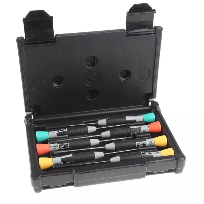 Bahco Phillips Slotted Torx Precision Screwdriver Set, 706-4 (Set of 7 Pcs)