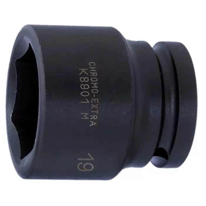Bahco Standard Impact Socket Alloy Steel Blackened Finish 3/4 inch Square Drive, K8901M-36