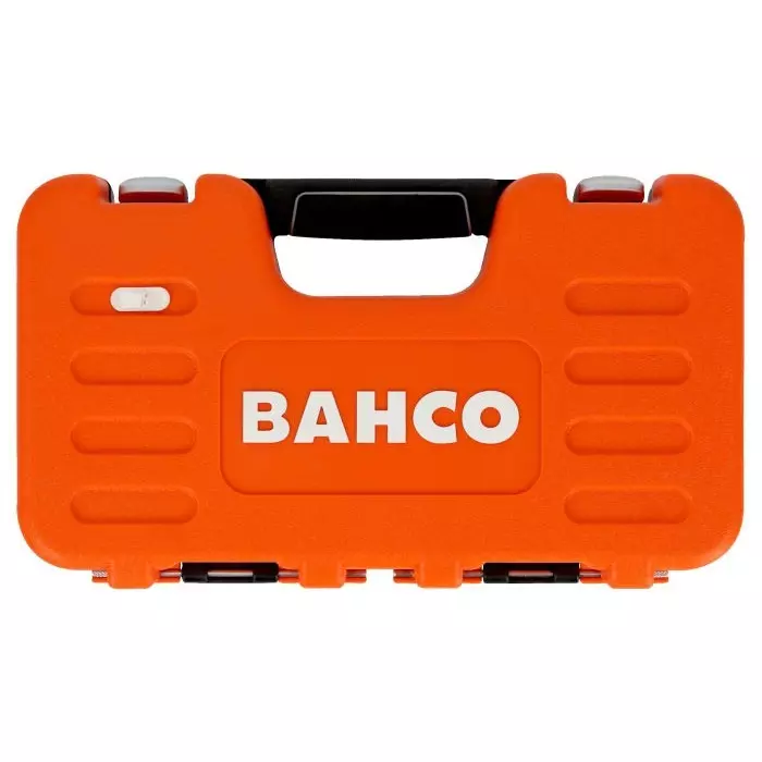 Bahco Standard Socket Set Imperial 1/2 inch with Ratchet 6 Point, S240AF (Set of 23 Pcs)