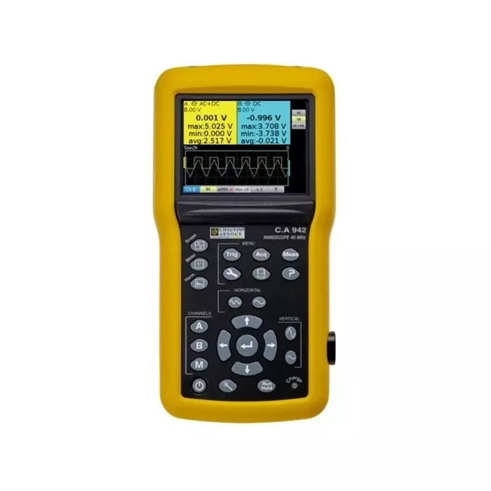 CHAUVIN ARNOUX CA Series Digital Oscilloscope 40 MHz 2 Digital Channels UKAS Calibrated, P01194200