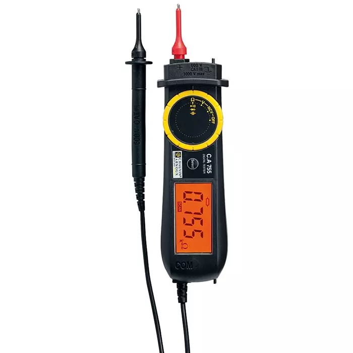 CHAUVIN ARNOUX Handheld Digital Multimeter 1000 V AC, P01191755