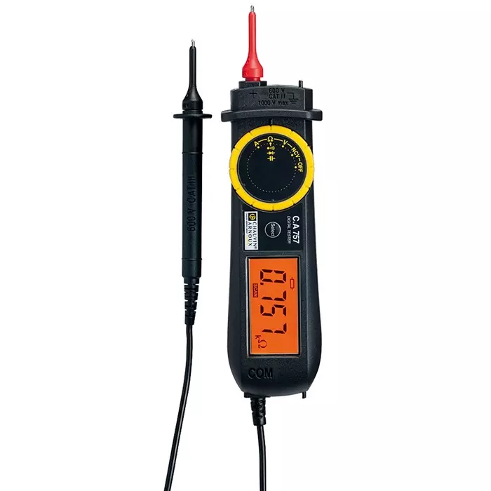 CHAUVIN ARNOUX Handheld Digital Multimeter True RMS 300 A AC 1000 V AC, P01191757