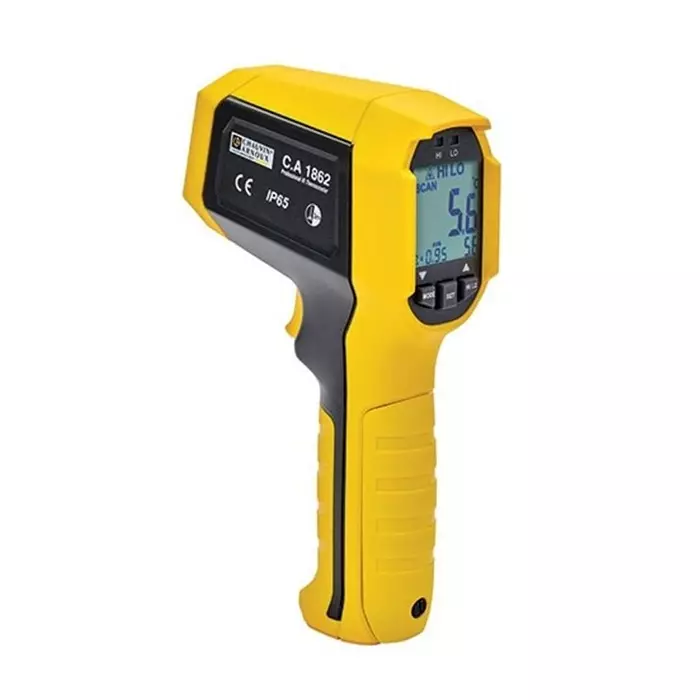 CHAUVIN ARNOUX CA 1862 Infrared Thermometer -35°C -31°F Min +650°C +1202°F Max ±1.8°C Accuracy, P01651816