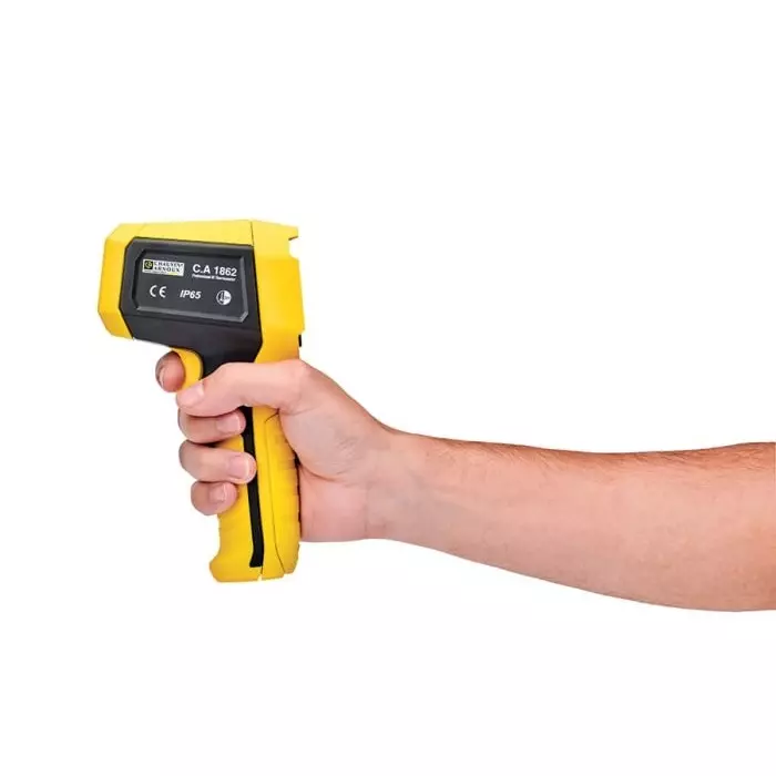 CHAUVIN ARNOUX CA 1862 Infrared Thermometer -35°C -31°F Min +650°C +1202°F Max ±1.8°C Accuracy, P01651816