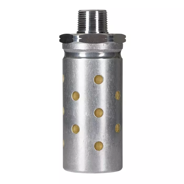 Norgren MB Series Pneumatic Silencer Aluminium 20 Bar Threaded R 3/4 Male, MB006B