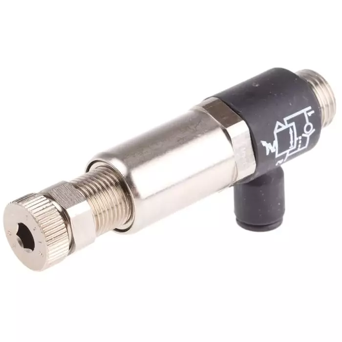 Legris 7300 Series Threaded Tube Regulator G 1/4 Male x 6 mm 1/4 inch, 7300 06 13