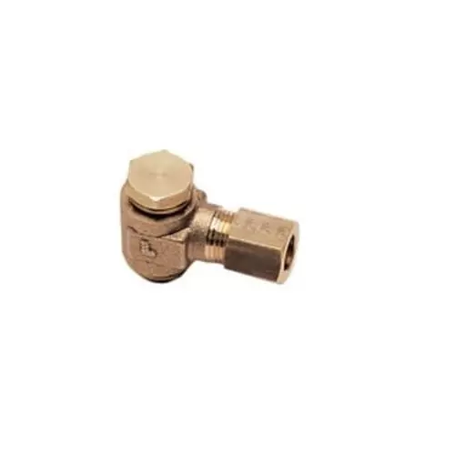 Legris Brass Pipe Fitting Straight Compression Stud Fitting Male BSPP 1/4in 6 mm, 0118 06 13 39 (Pack of 10 Pcs)