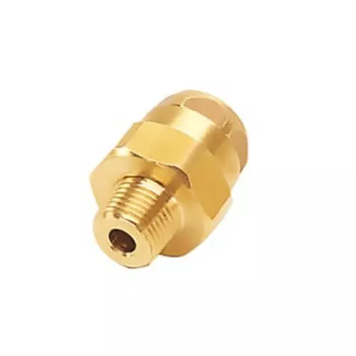 Legris Brass Pipe Fitting Straight Compression Stud Fitting Male BSPT 1/8in 4 mm, 6105 04 10 (Pack of 10 Pcs)