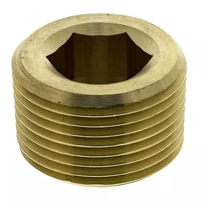 Legris Brass Pipe Fitting Straight Threaded Plug Male R 3/4in, 0205 27 00 (Pack of 10 Pcs)