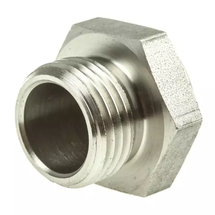 Legris 0682 Series Pneumatic Silencer Stainless Steel 12 Bar Threaded G 1/2 Male, 0682 00 21