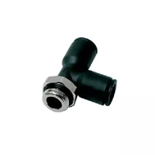 Legris 3193 Series Tee Threaded Adaptor G 1/4 Male to Push In 12 mm Threaded-to-Tube Connection Style, 3193 12 13 (Pack of 10 Pcs)