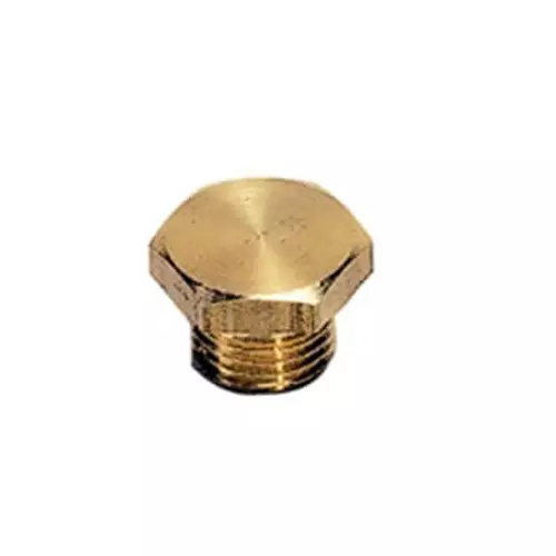 Legris Tubing Plug Brass G 1/4 Threaded Connection, 0200 13 00 (Pack of 50 Pcs)