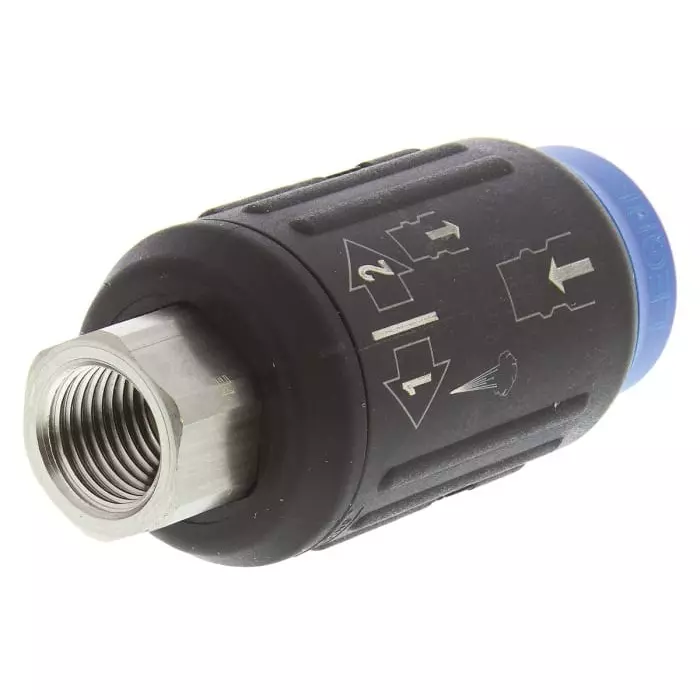 Legris Reinforced Polymer Female Pneumatic Quick Connect Coupling, G 1/4 Female Threaded, 9414U06 13