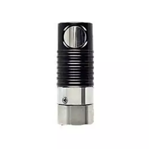 Legris Anodised Aluminium & Nickel Plated Brass Female Pneumatic Quick Connect Coupling, 1/2 in Female Female Thread, 84KPIW21APX