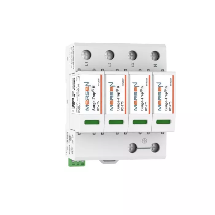 Mersen Surge Protector 50 kA 1800 V DIN Rail Mount, 44020405