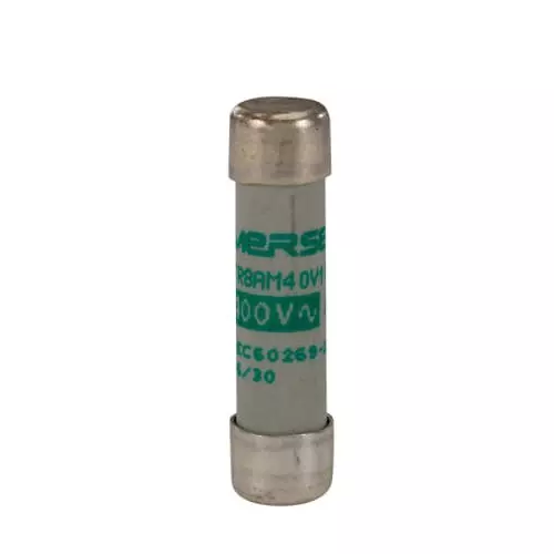 Mersen Slow-Blow Ceramic Cartridge Fuse 16 A 400 V AC 8.5x31.5 mm, FR8GG40V16I (Pack of 10 Pcs)