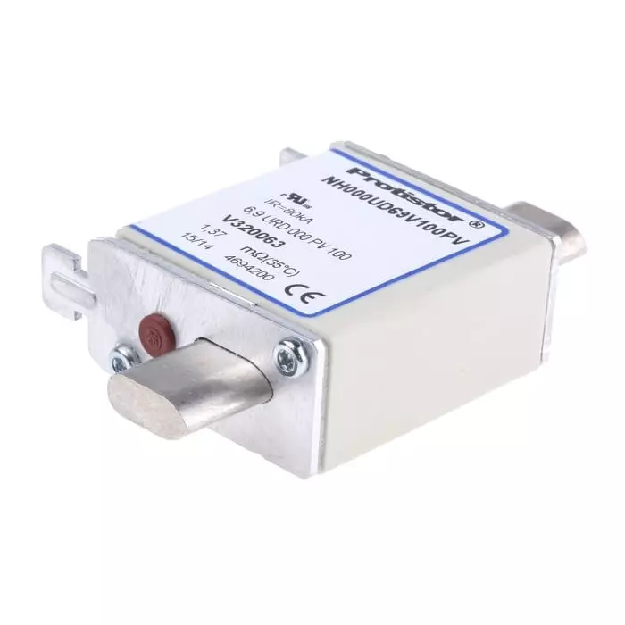 Mersen NH Fuse 100 A 690 V AC NH000, V320063