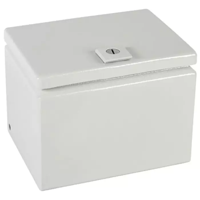 Rittal JB Series Grey Carbon Steel Junction Box IP66 150x150x200mm, JB080606HC