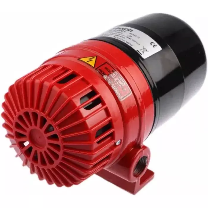 Klaxon Mono 72 Series Siren, 110 V AC, 120dB at 1 m, AC, SLA-0001