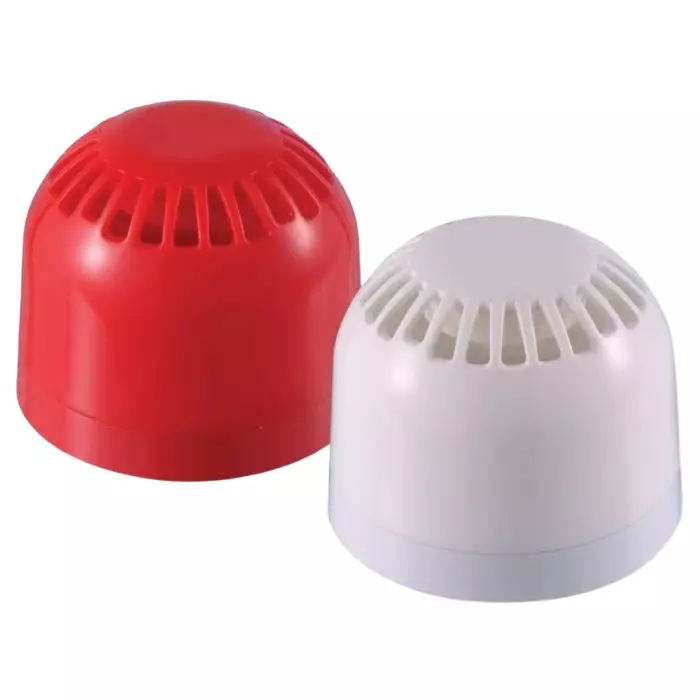Klaxon IP21, IP65 Rated Red Lens for use with Sonos Sounder 9 - 60 V, PSS-0084