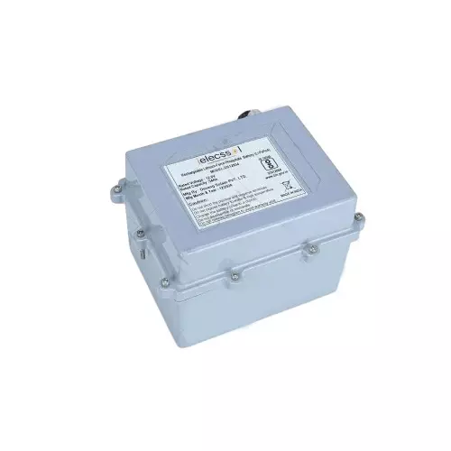 ielecssol ABS Battery Box 54 Ah Battery Capacity IP65 for Outdoor Use