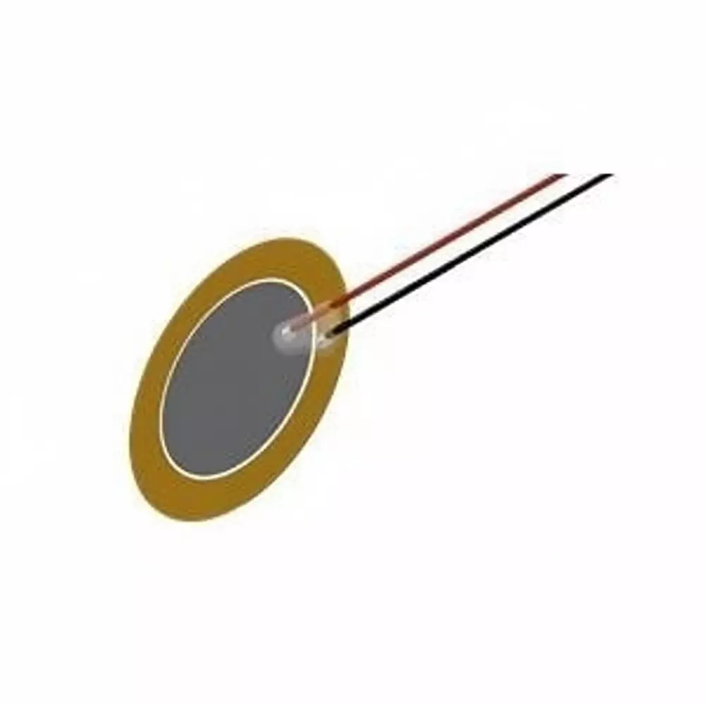 PUI AUDIO Benders Piezoelectric Flush Mount Round Shape 1 kΩ Impedance, AB1070B-LW150-R