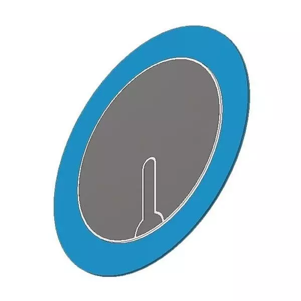 PUI AUDIO Benders Piezoelectric Flush Mount Round Shape 500 Ω Impedance, AB2745BF