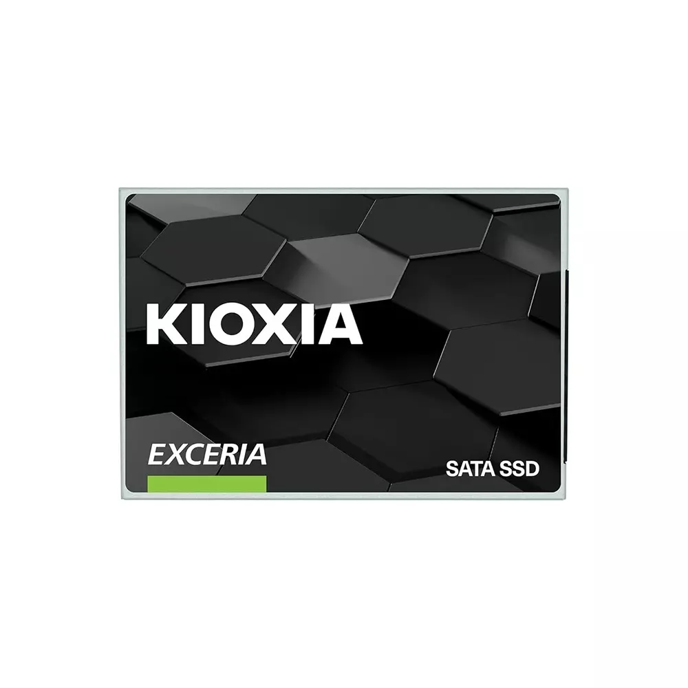 KIOXIA EXCERIA SATA SSD with BiCS Flash TLC 960 GB Storage 555 MB/Sec Read Speed Black for Desktop & Laptop