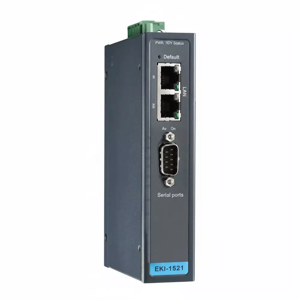 Advantech Serial Device Server 3.2 W 12 ~ 48 VDC, EKI-1521-CE
