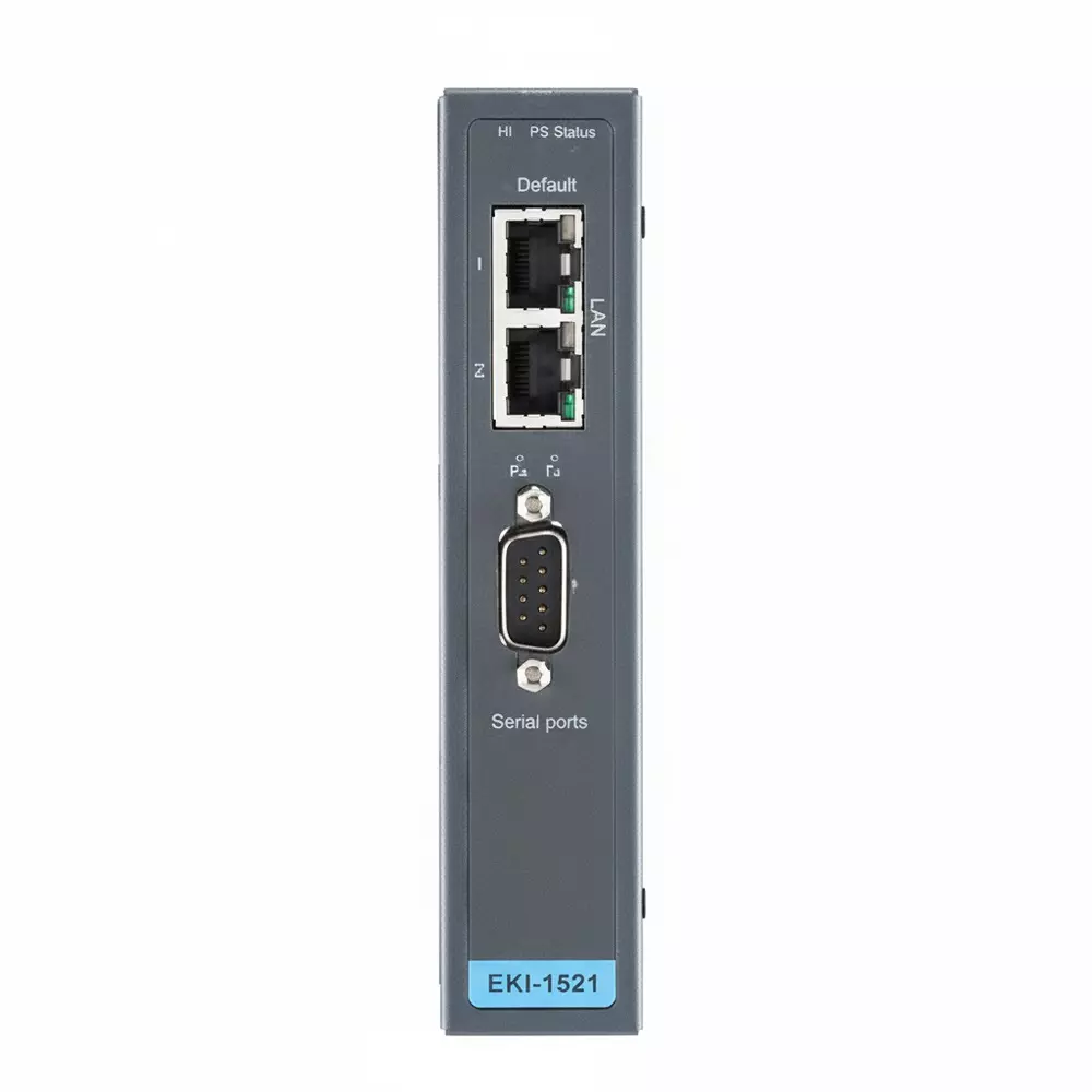 Advantech Serial Device Server 3.2 W 12 ~ 48 VDC, EKI-1521-CE