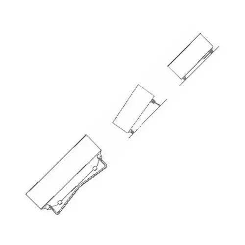 BUD INDUSTRIES Bail for Valueline Chassis Aluminum Black 254.00 mm (10 Inch) Length, BC-14210