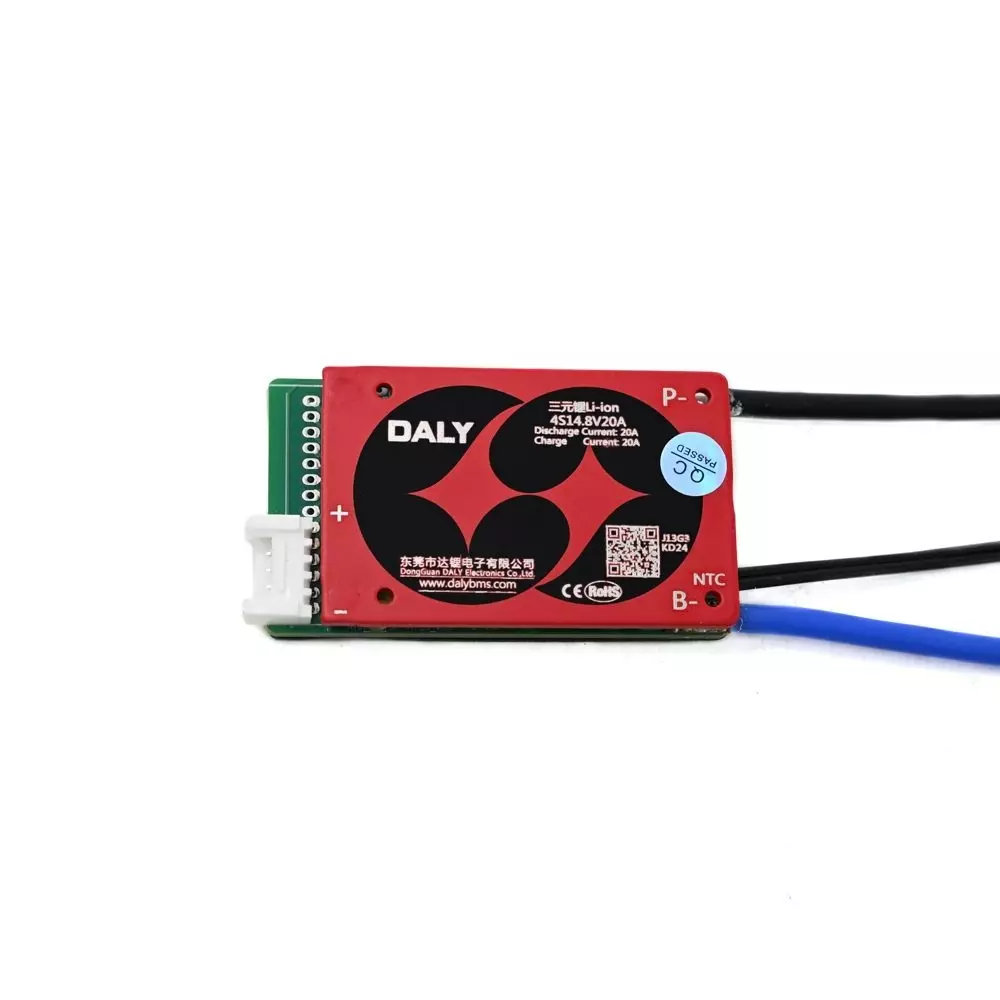 Orange Daly li-ion4S 14.8V 20A Battery Management System without Casing