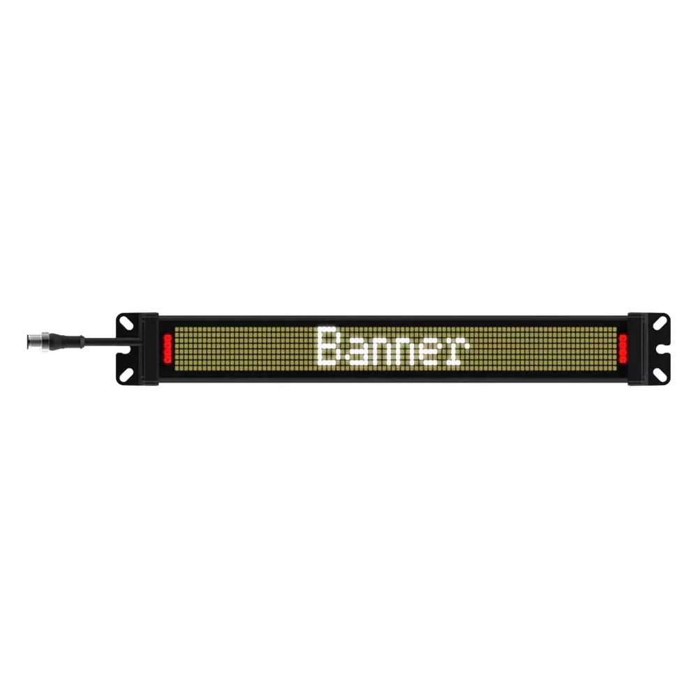 BANNER ENGINEERING Status Display W/Io-Link, 8X96P, 30Vdc, Sd50P300Wkqp.