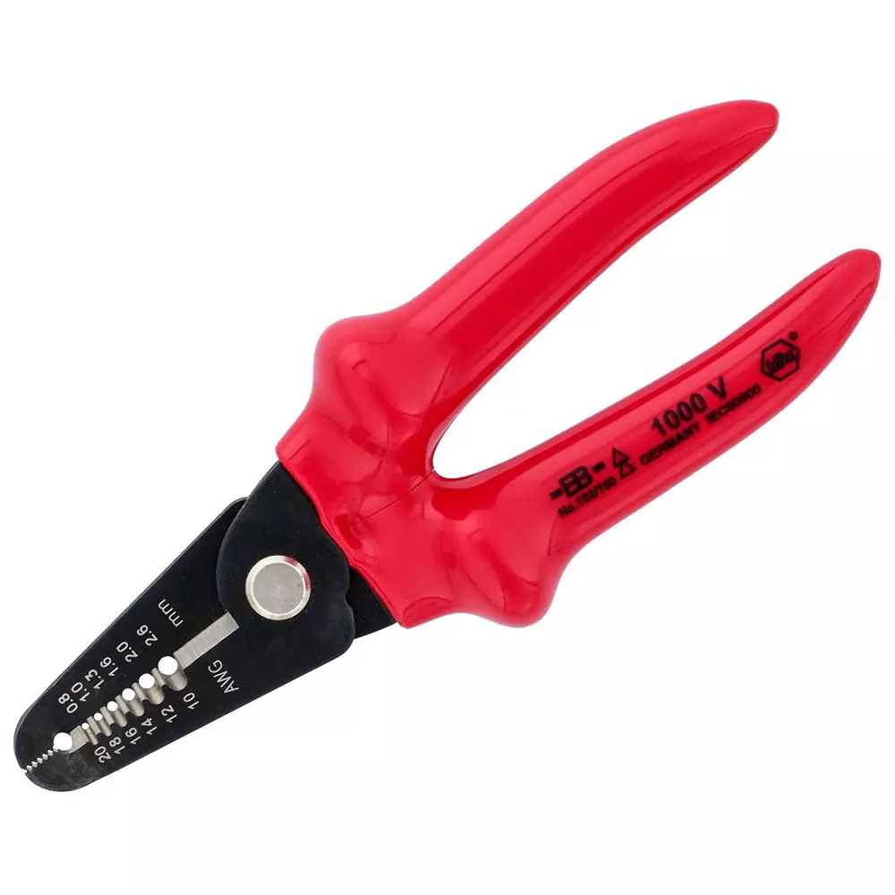 WIHA Stripping Plier, 20Awg To 10Awg, 160Mm, 10250